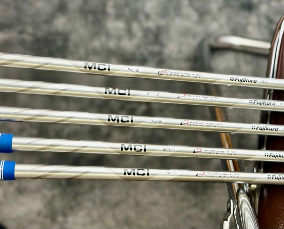 i210 MCI 80S 6番〜W ５本& MCI 80R Uの6本セット