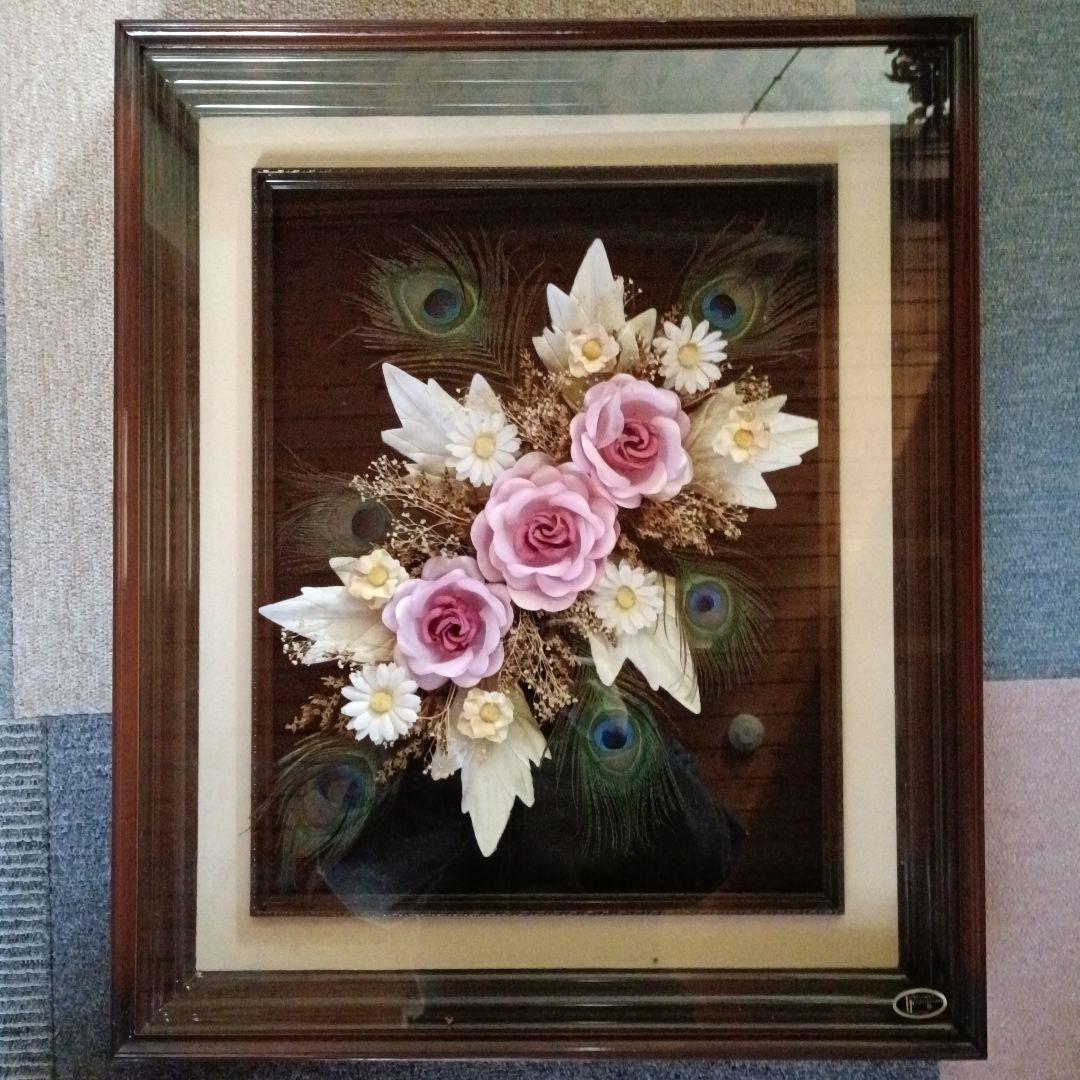 造花アートフレーム