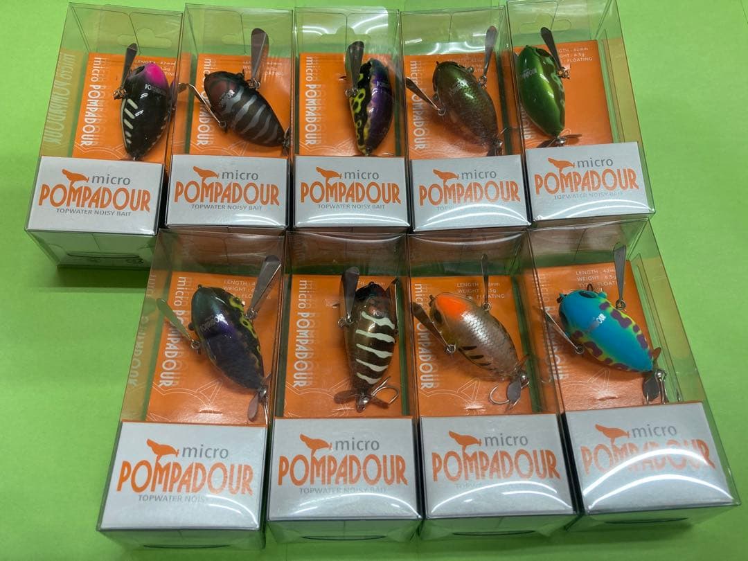 micro POMPADOUR マイクロポンパドール　セット