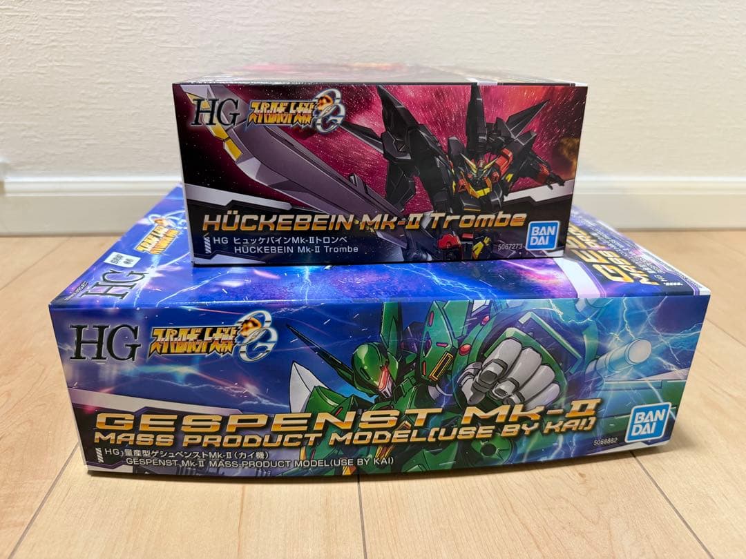 特限〜P還元中 スーパーロボット大戦OGプラモ2点セット