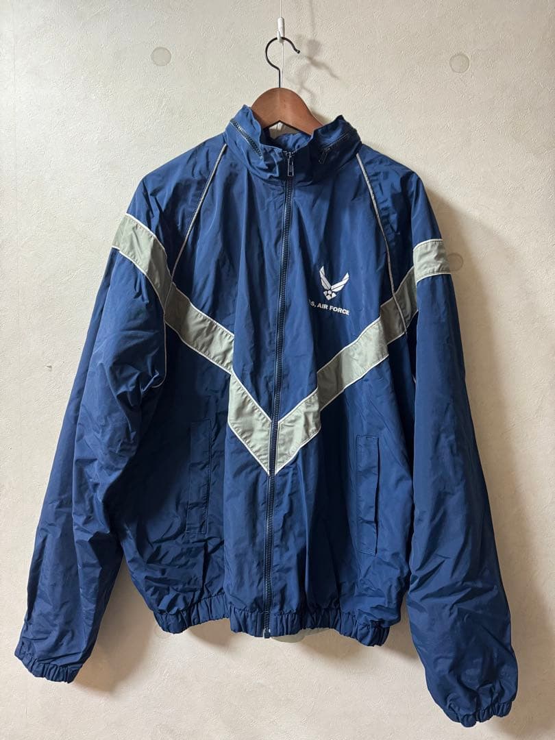 米軍 US Air Force PTU トレーニングジャケット ネイビー　XL