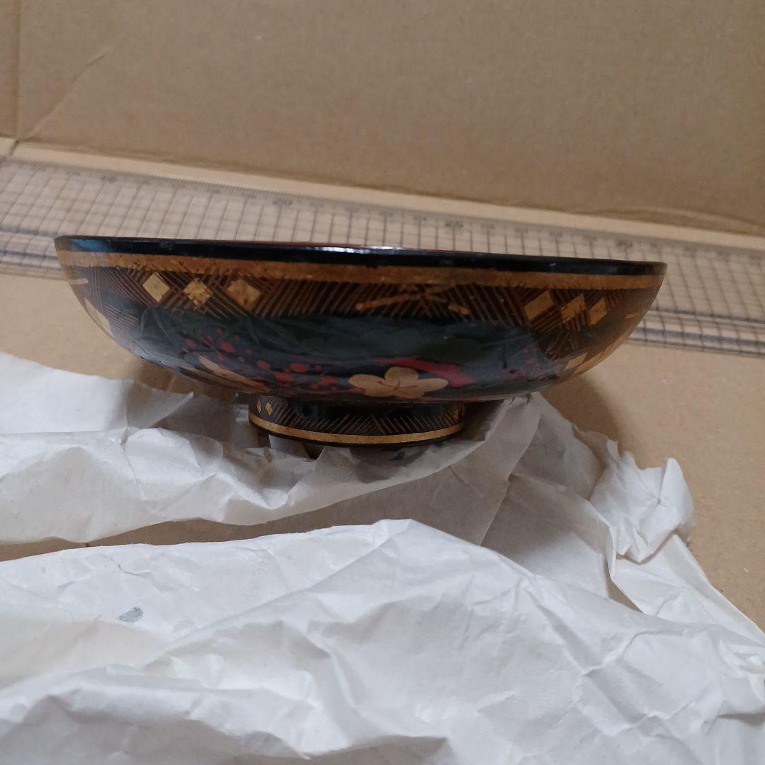 江戸時代の秀衝塗　椀