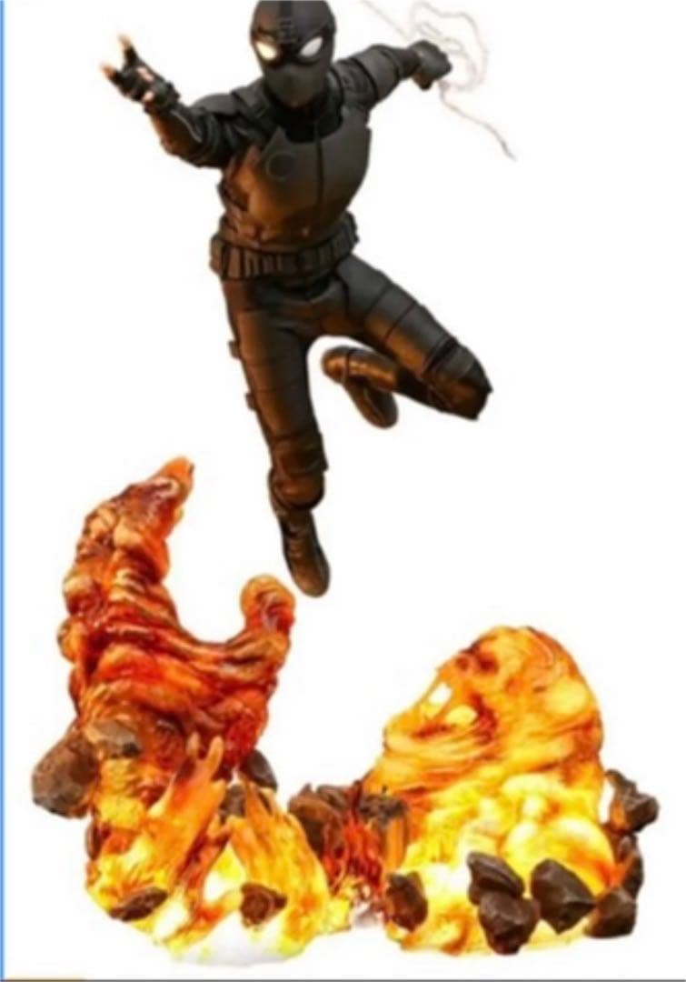 【未使用】ホットトイズ　スパイダーマン　 ファーフロムホームフィギュア