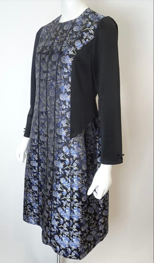 Super Beauty 2025タグ付ジャガード織切替ワンピース