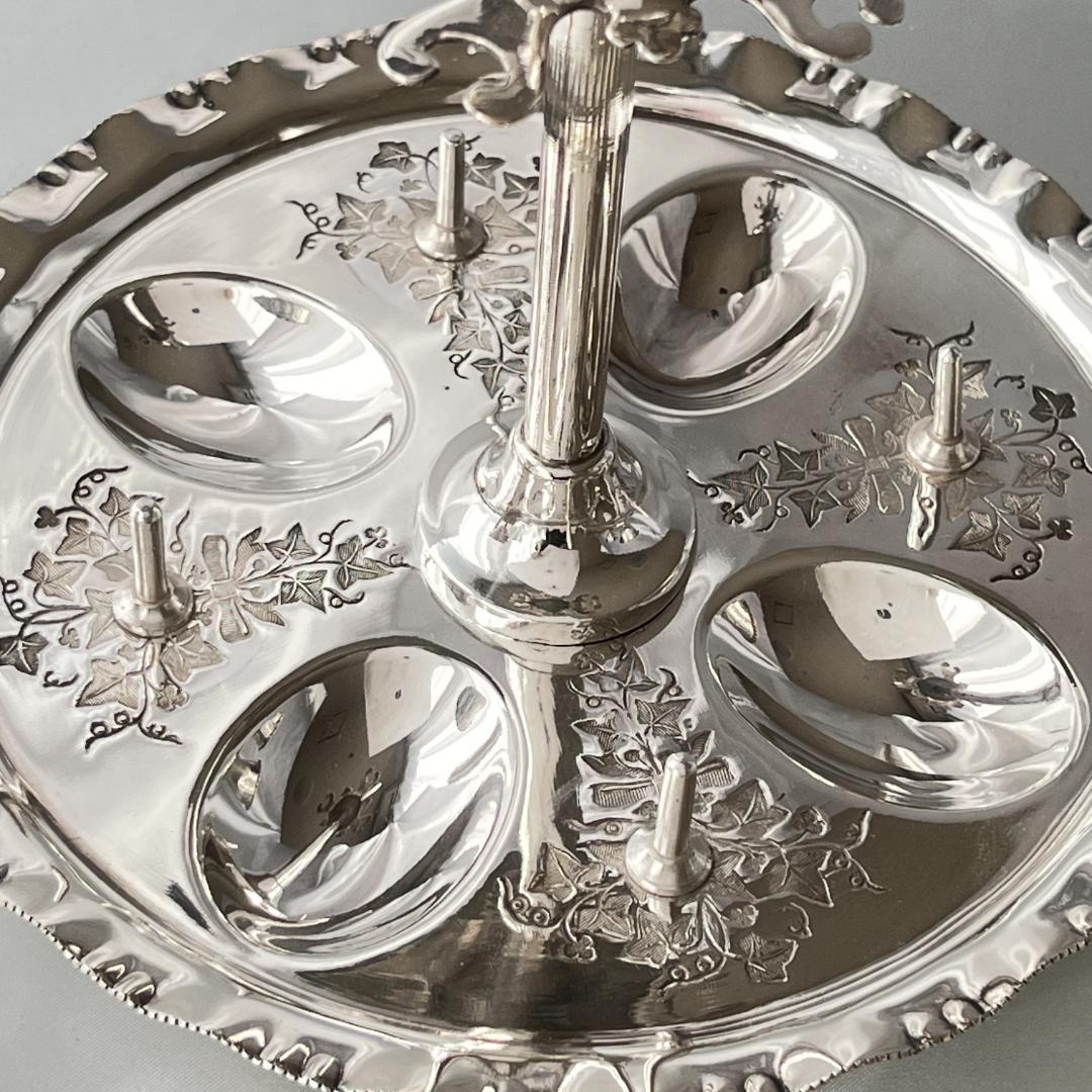 【DANIEL ARTER】 エッグセット エッグカップ / スプーン 豪奢！！