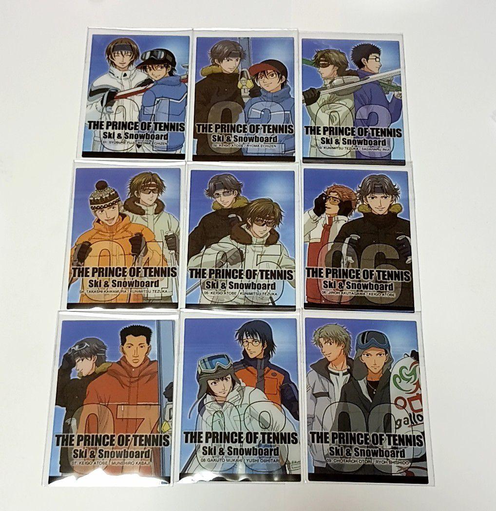 25,テニスの王子様　シャイニングクリアカード　スキー＆スノーボード　コンプ