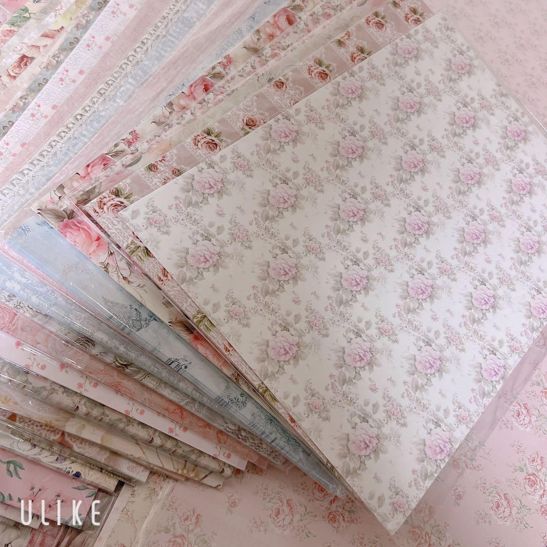 紙モノ コラージュ素材 デザペ デザインペーパー 大量 まとめ売り