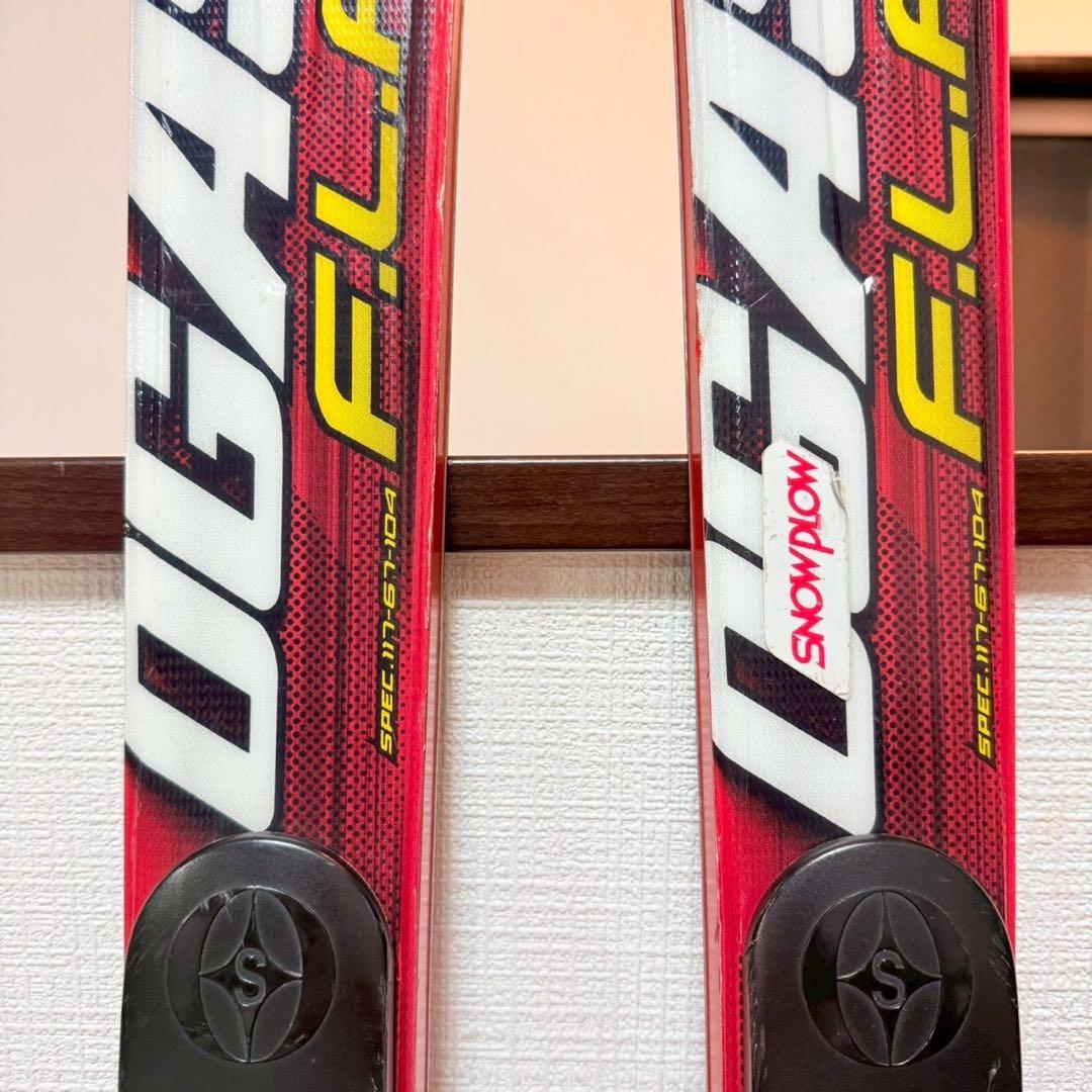 オガサカ　TC-SG 170cm スキー板 プレート