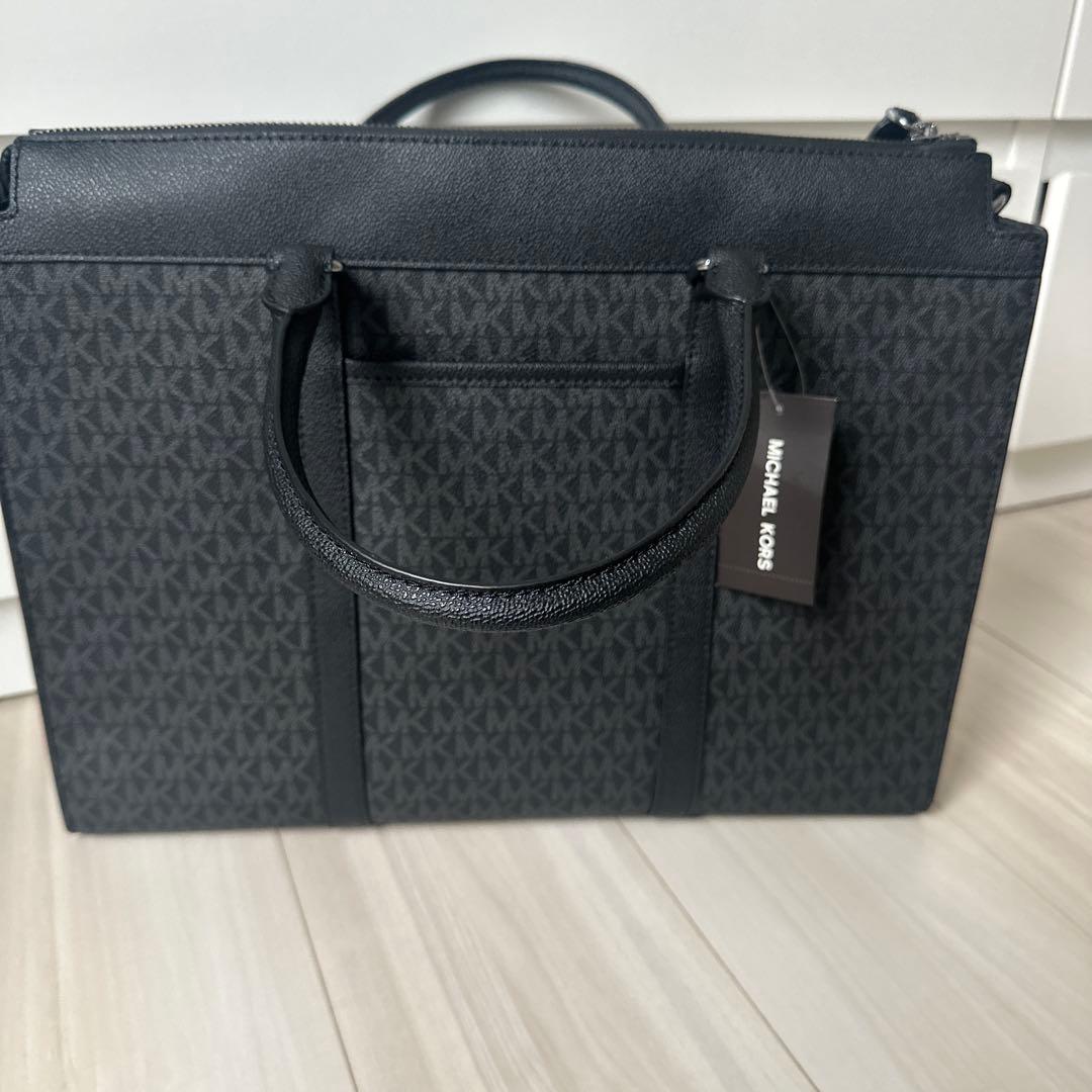新品未使用品MICHAEL KORS COOPER ビジネスバッグ ブラック