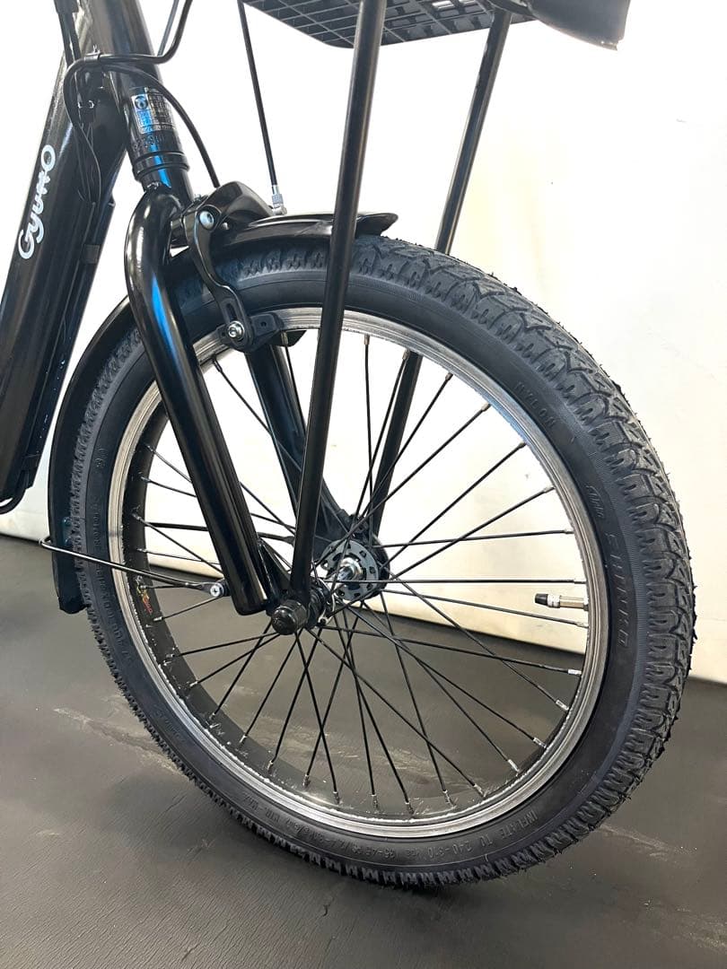 1年保証 新型　パナソニック　ギュット　gutto 黒色　電動アシスト自転車