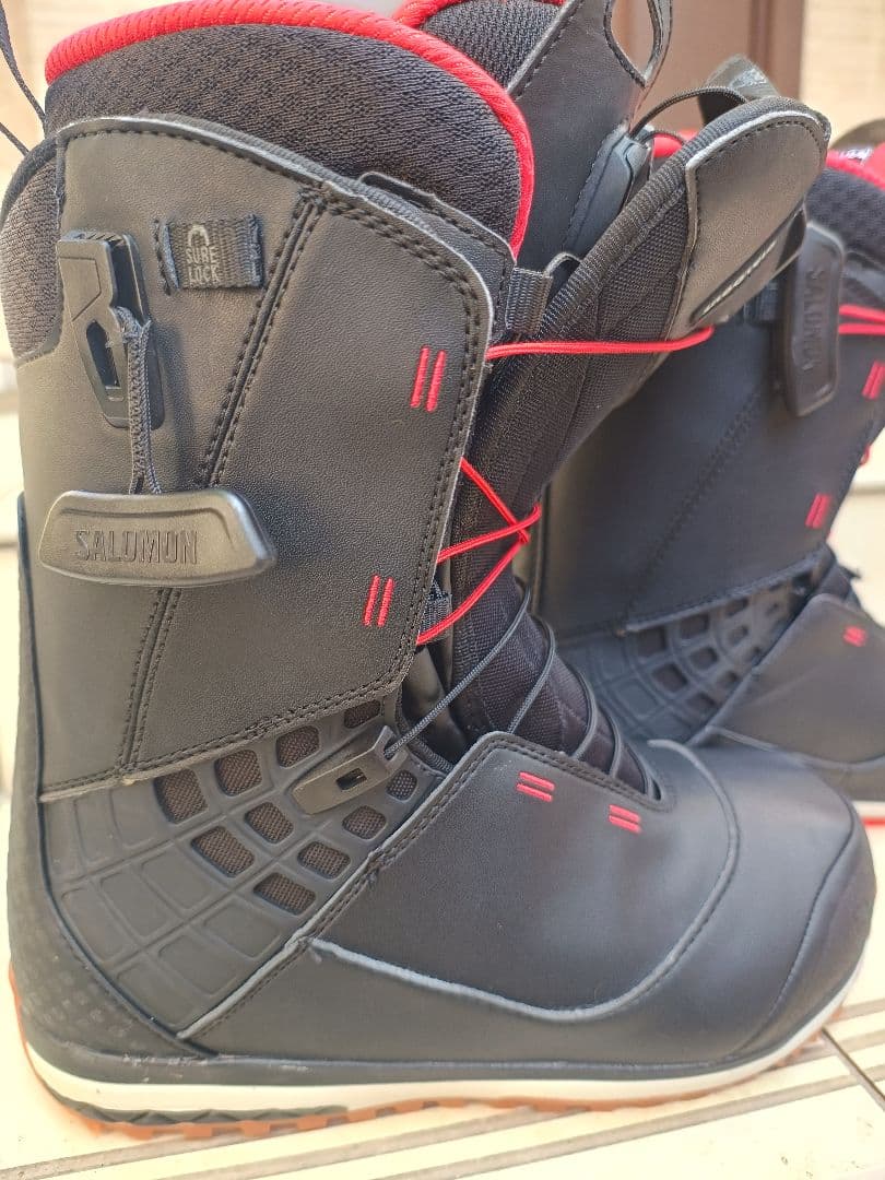 Salomon スノーボードブーツDIALOGUE X ブラック/レッド25cm