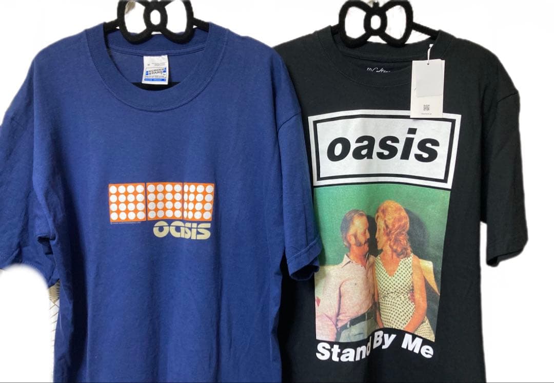 OASIS Tシャツ（JAPAN TOUR 2000）M と、おまけTシャツ付