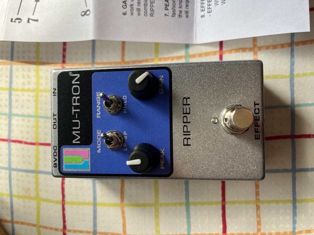 MU-TRON RIPPER オートワウ/エンベロープフィルター