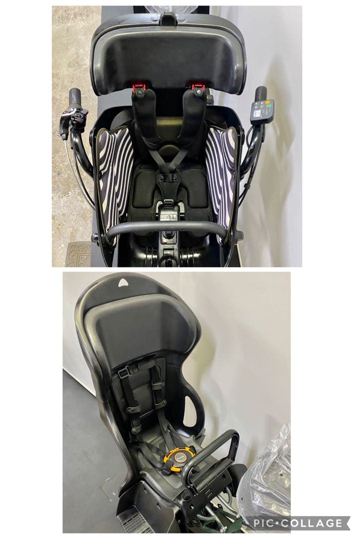 1年保証 送料無料　パナソニック　20インチ　カーキ色　人気　電動アシスト自転車