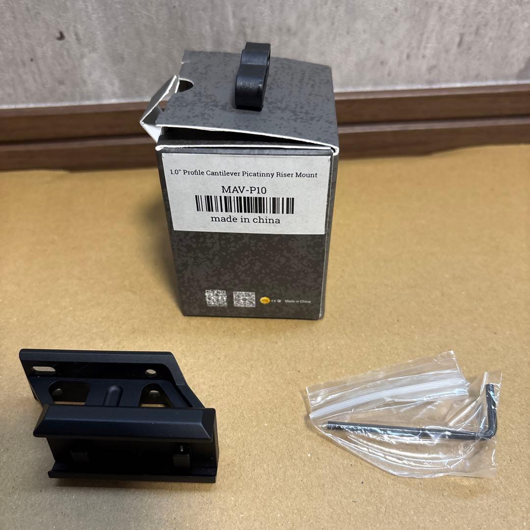 vector optics スクラッパー1x25 ライザーマウント　2点セット