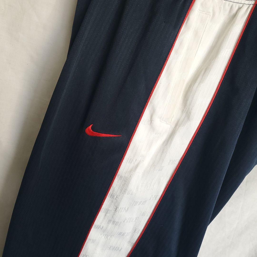 00s NIKE バスケ ラインパンツトラックパンツ ジャージパンツ ビッグ