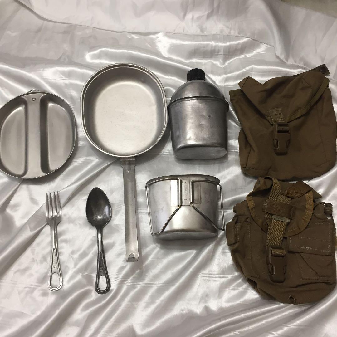 米軍放出品 キャンティーン メスキット カトラリー GOOUT