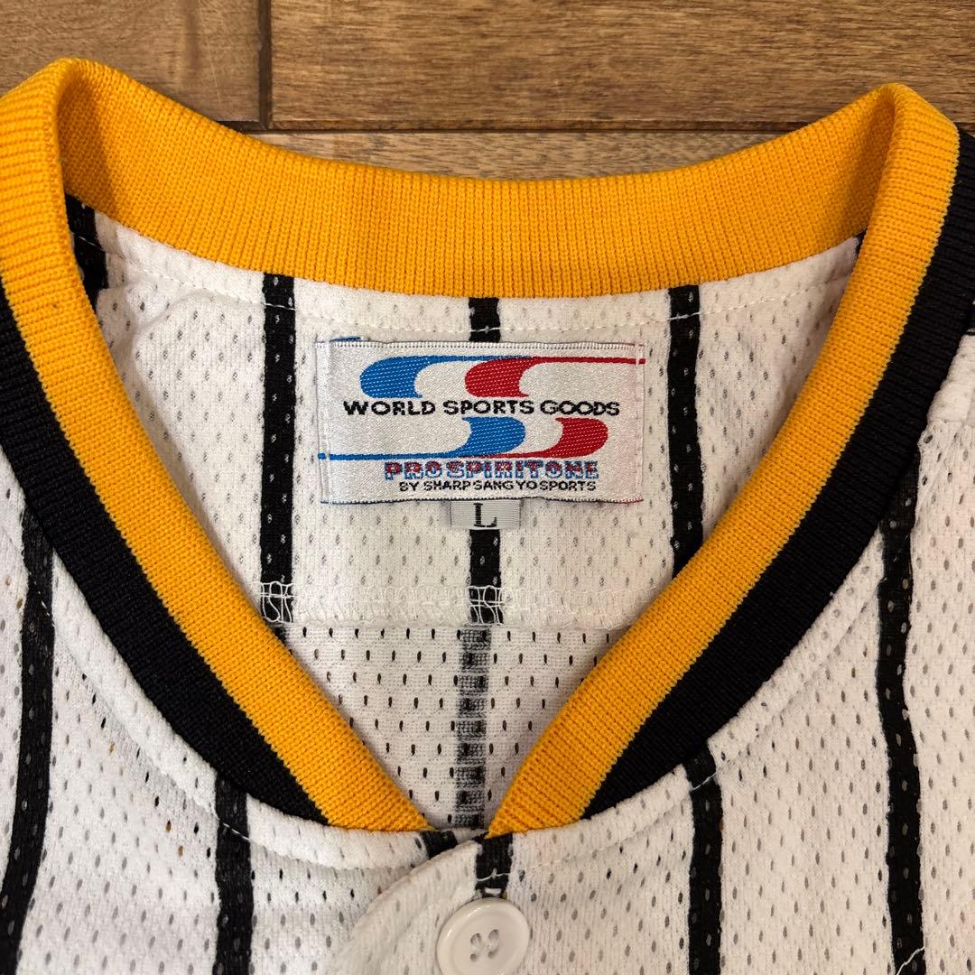 【極美品】阪神タイガース 金本知憲 ユニフォーム 刺繍 Lサイズ