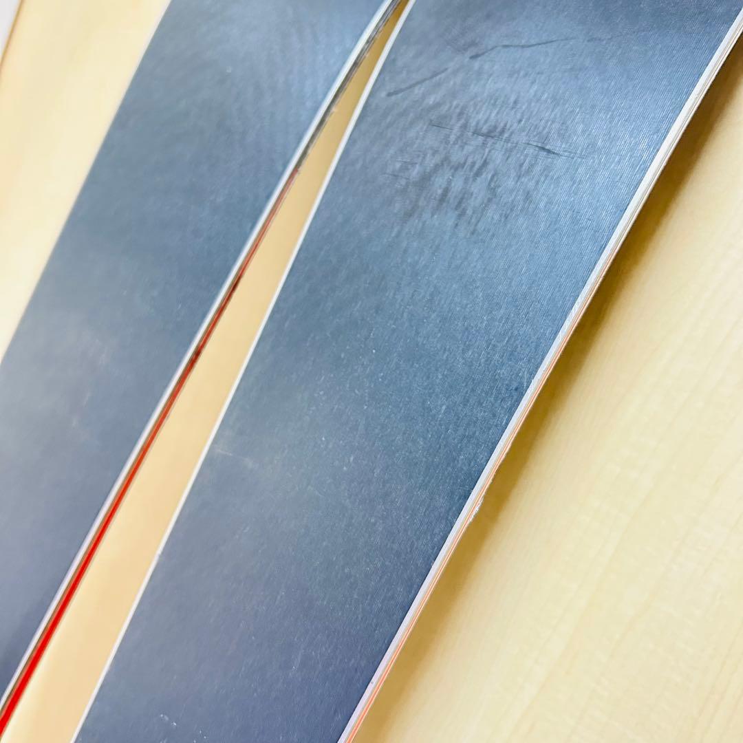 【美品】OGASAKA TC-ST 165cmスキー板 プレート付き