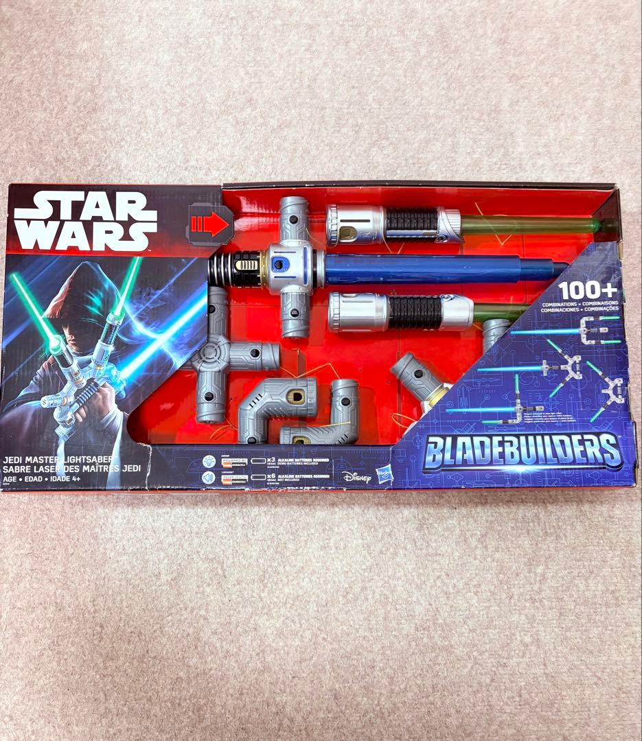 注目品！スターウォーズ ライトセーバーセットジェダイマスター 組み立て自由