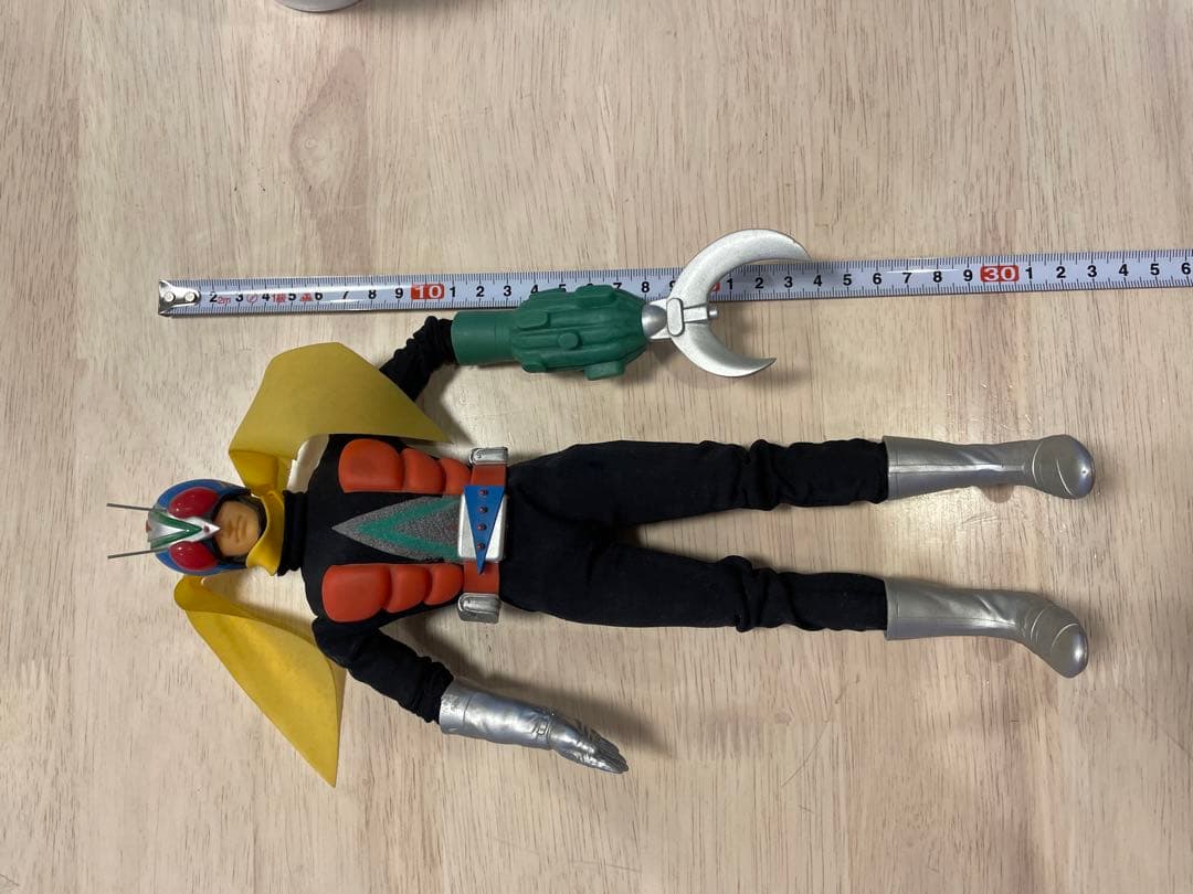 ビンテージ　ライダーマン　大型フィギュア