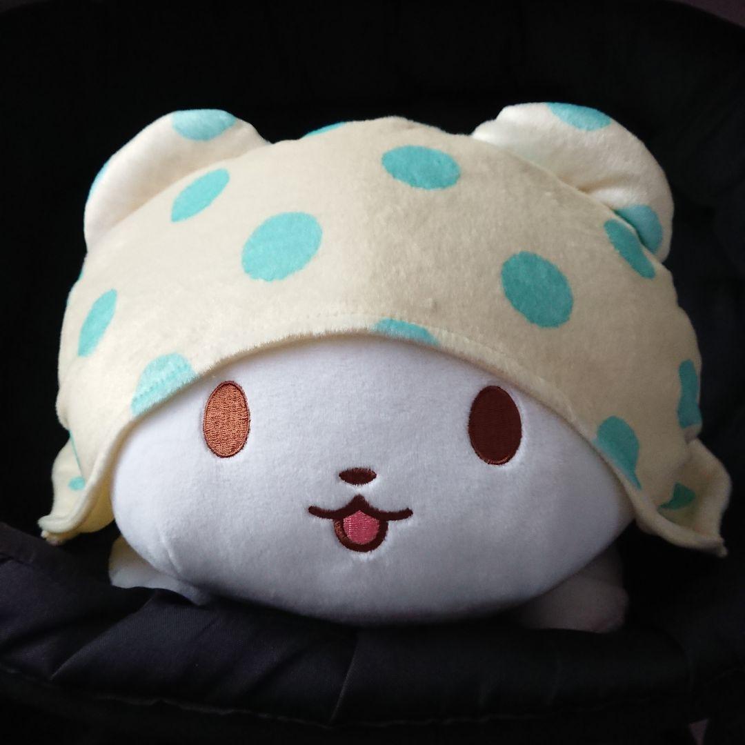 【タグ付き】まるもふびより モップの大きな寝そべりBIGぬいぐるみ SANRIO