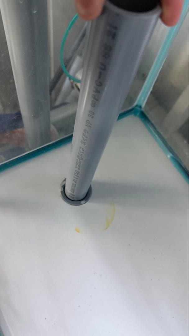 【超希少】業者用 特注大型60×40×36水槽 86L 排水バルブ付き ②