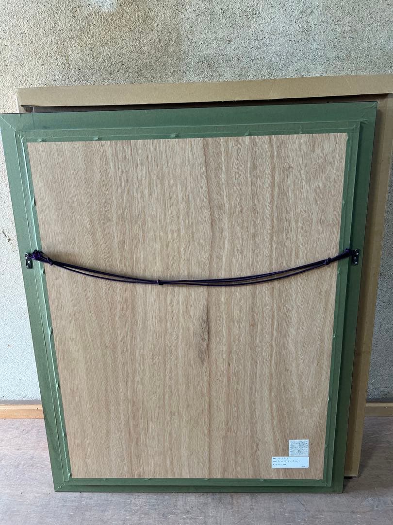 シム・シメール ウィッシング・オン・ザ・ムーン　アクリル画 証明書付