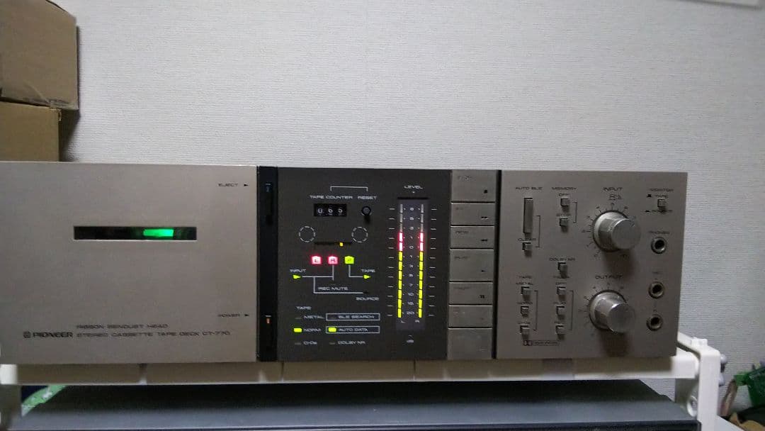 Pioneer CT-770 3ヘッド ステレオカセットデッキ