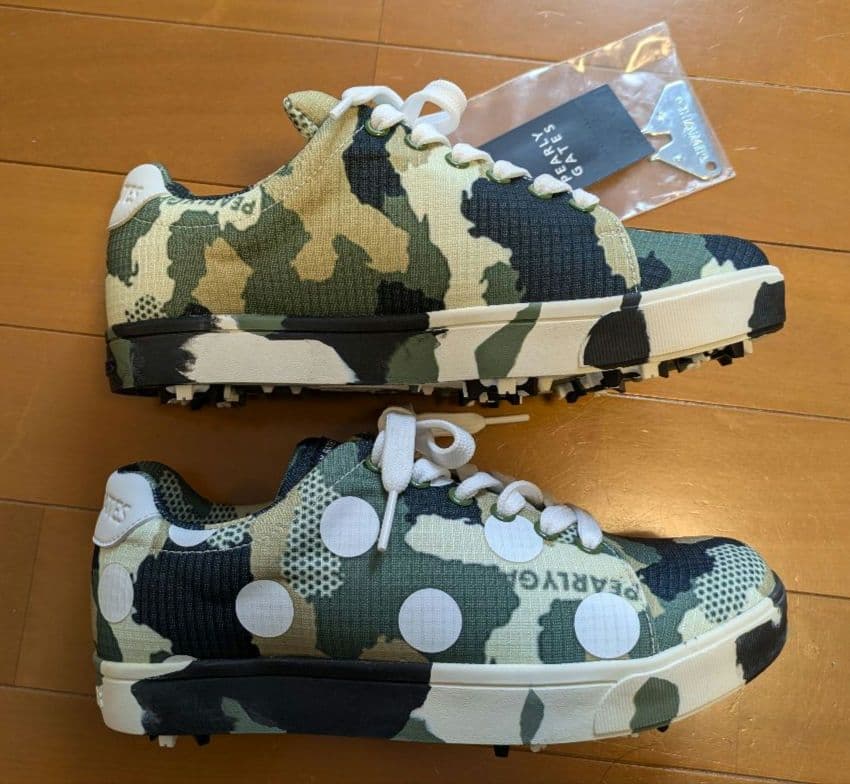 お得⭐︎新品半額以下[23.0cm]PEARLY GATES 迷彩柄（ゴルフ靴）
