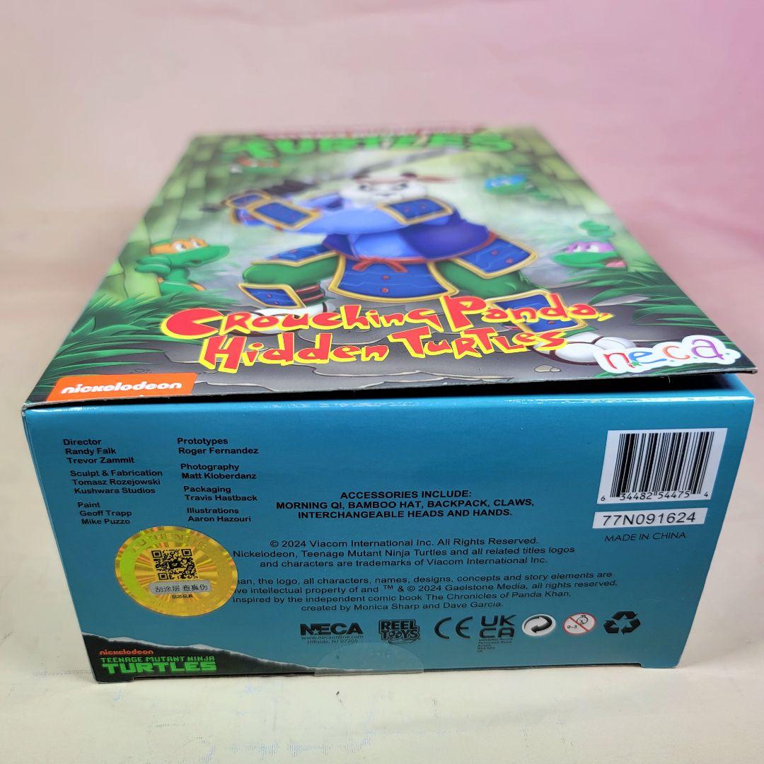 【NECA】新品 正規品 TMNT パンダ・カーン タートルズ フィギュア