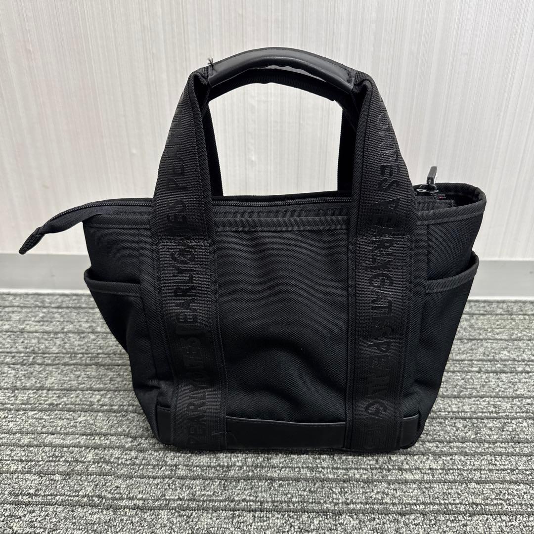 パーリーゲイツ　キャディバッグ 12点セット　ブラック×ピンク