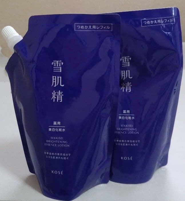 雪肌精ブライトニングエッセンスローション 詰替2個セット 新品未使用