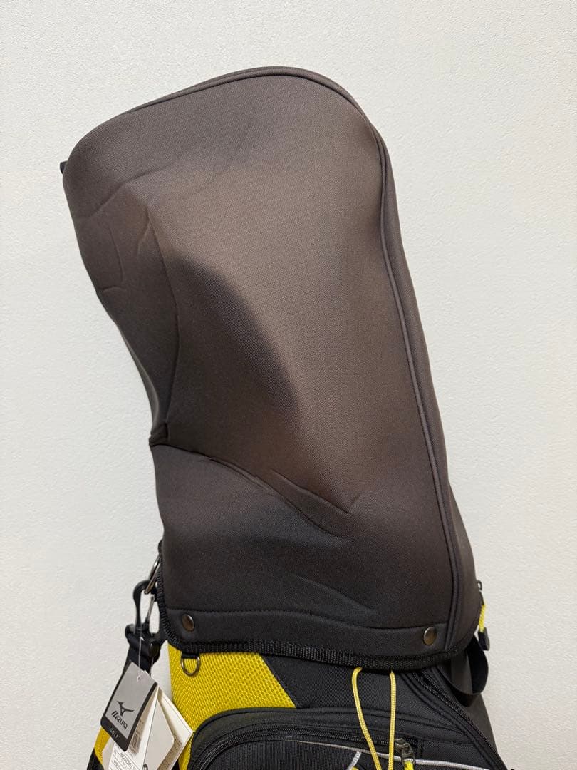 MIZUNOGOLF ミズノゴルフバック　イエロー✖︎ブラック新品未使用タグ付き⭐︎