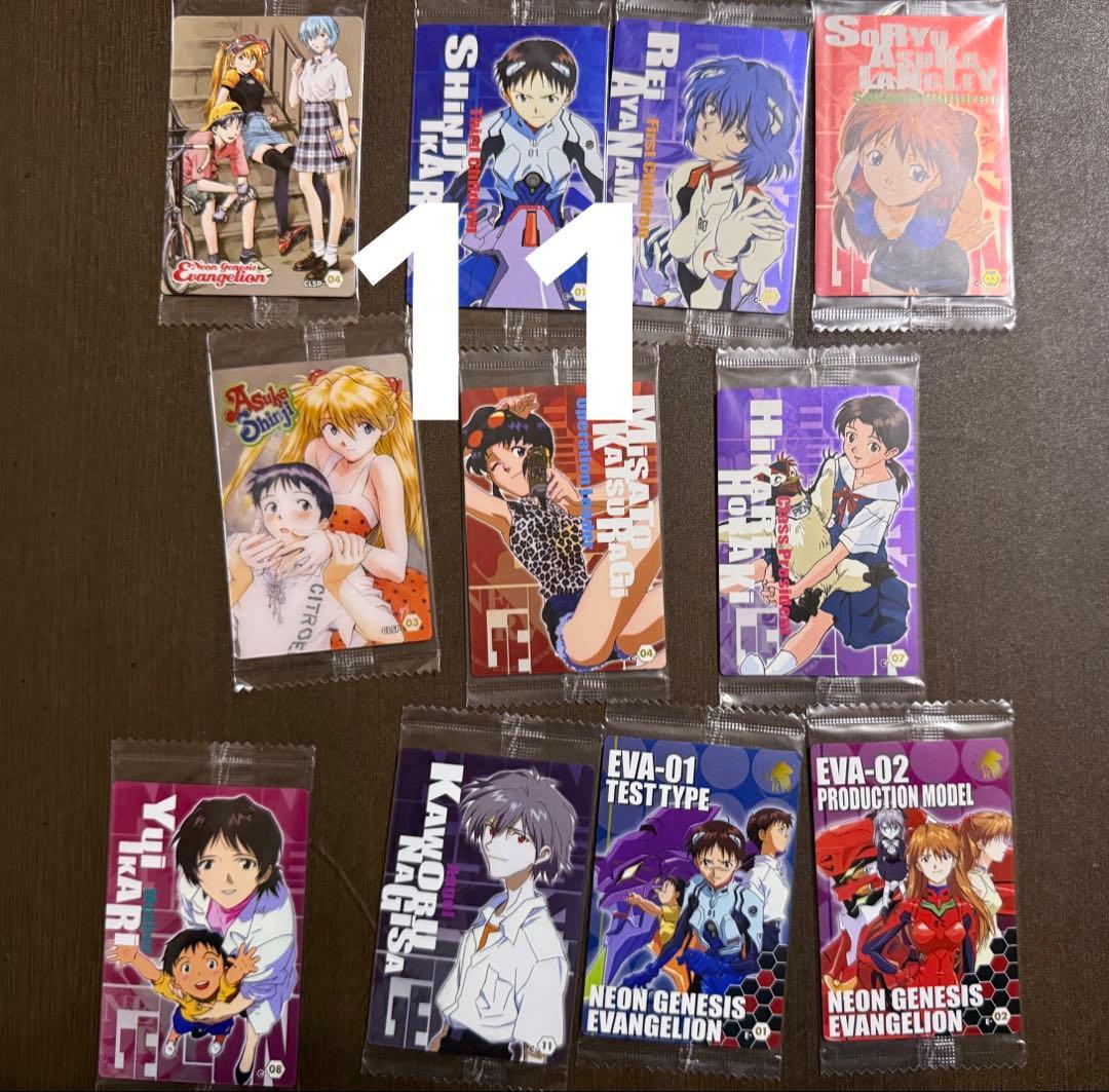 エヴァンゲリオン　エヴァ　ウエハース　カード　370枚　未開封　レア　まとめ