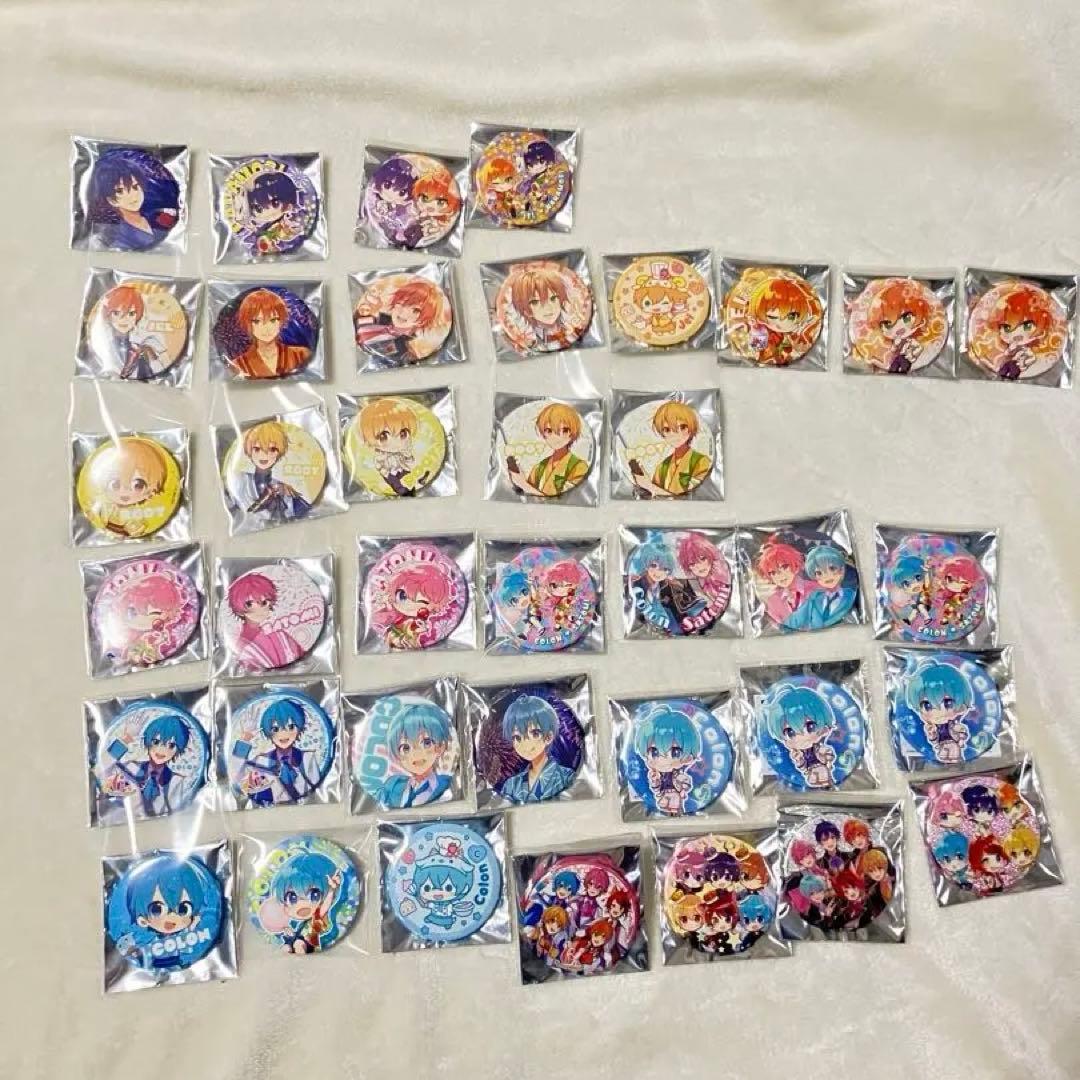 断然お得！すとぷり バラ可 缶バッジ コレクション 38個セット