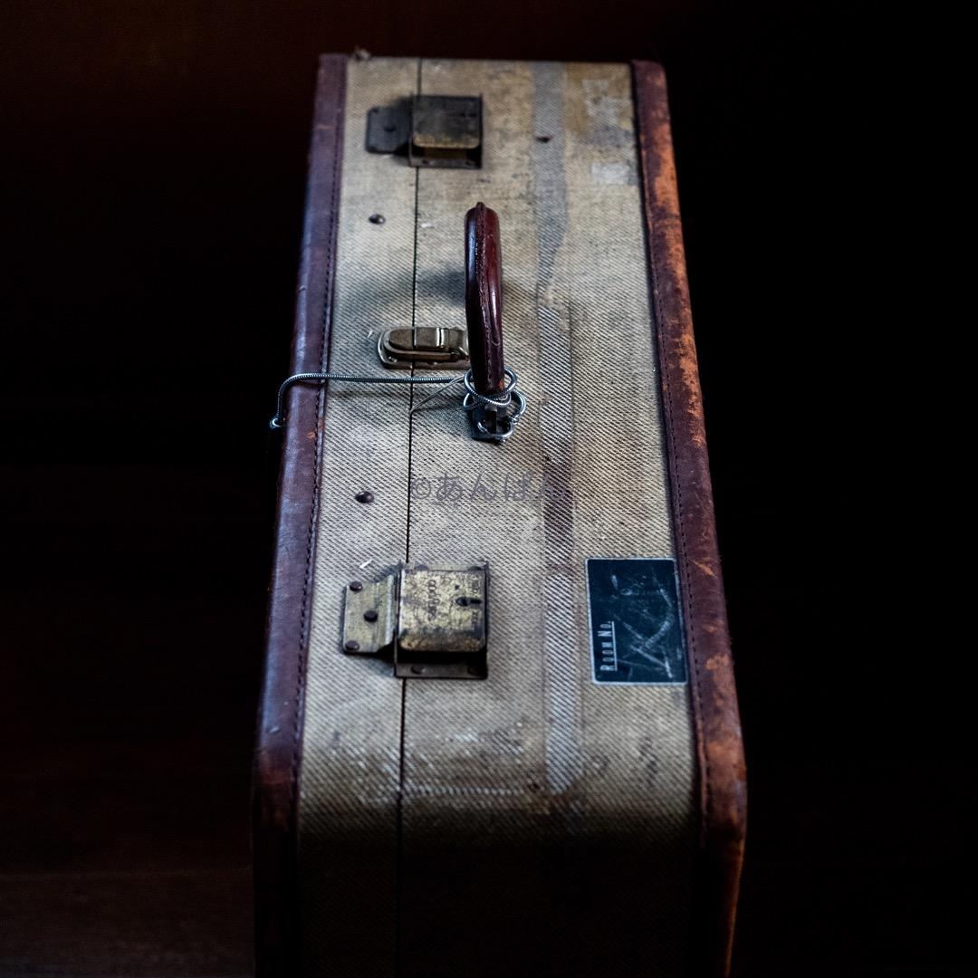 アンティーク レトロ　イギリス　英国　スーツケース トランク 旅行かばん　寅さん