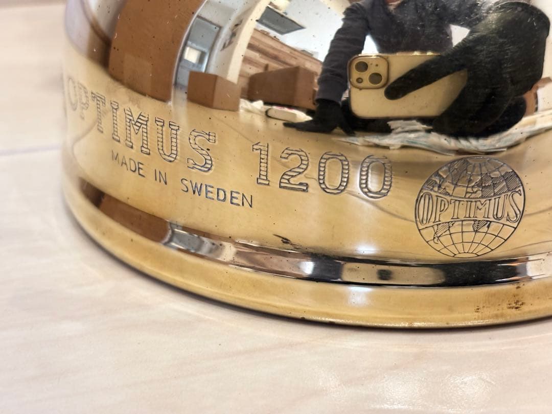 Optimus オプティマス 1200M ランタン中期型 真鍮　新品未使用