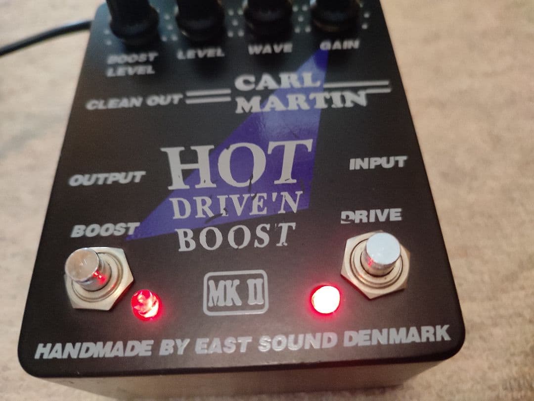 ギター Carl Martin HOT DRIVE'N BOOST