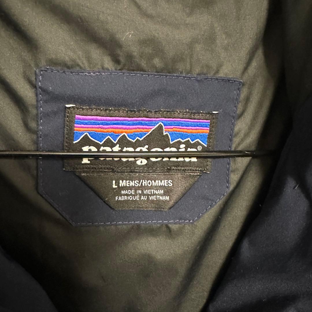 パタゴニア メンズ ジャクソングレイシャー ダウンジャケット ネイビー L