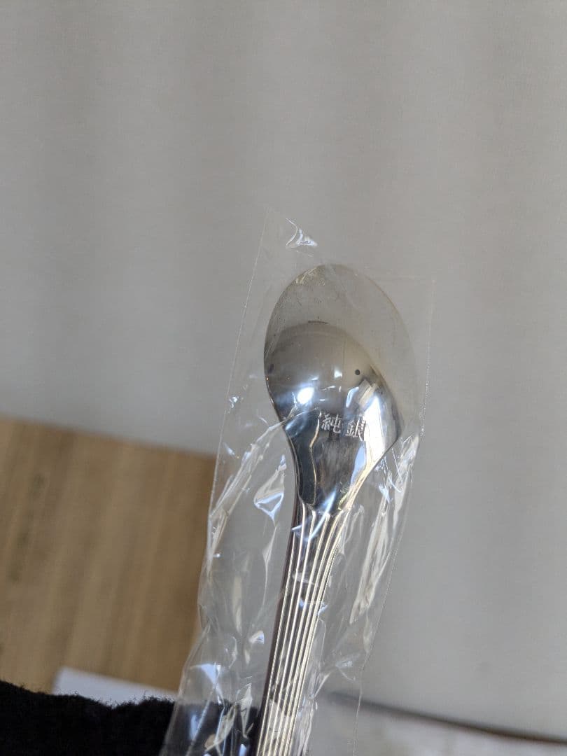 【未使用】 純銀製 スプーン 5本 約88g セット