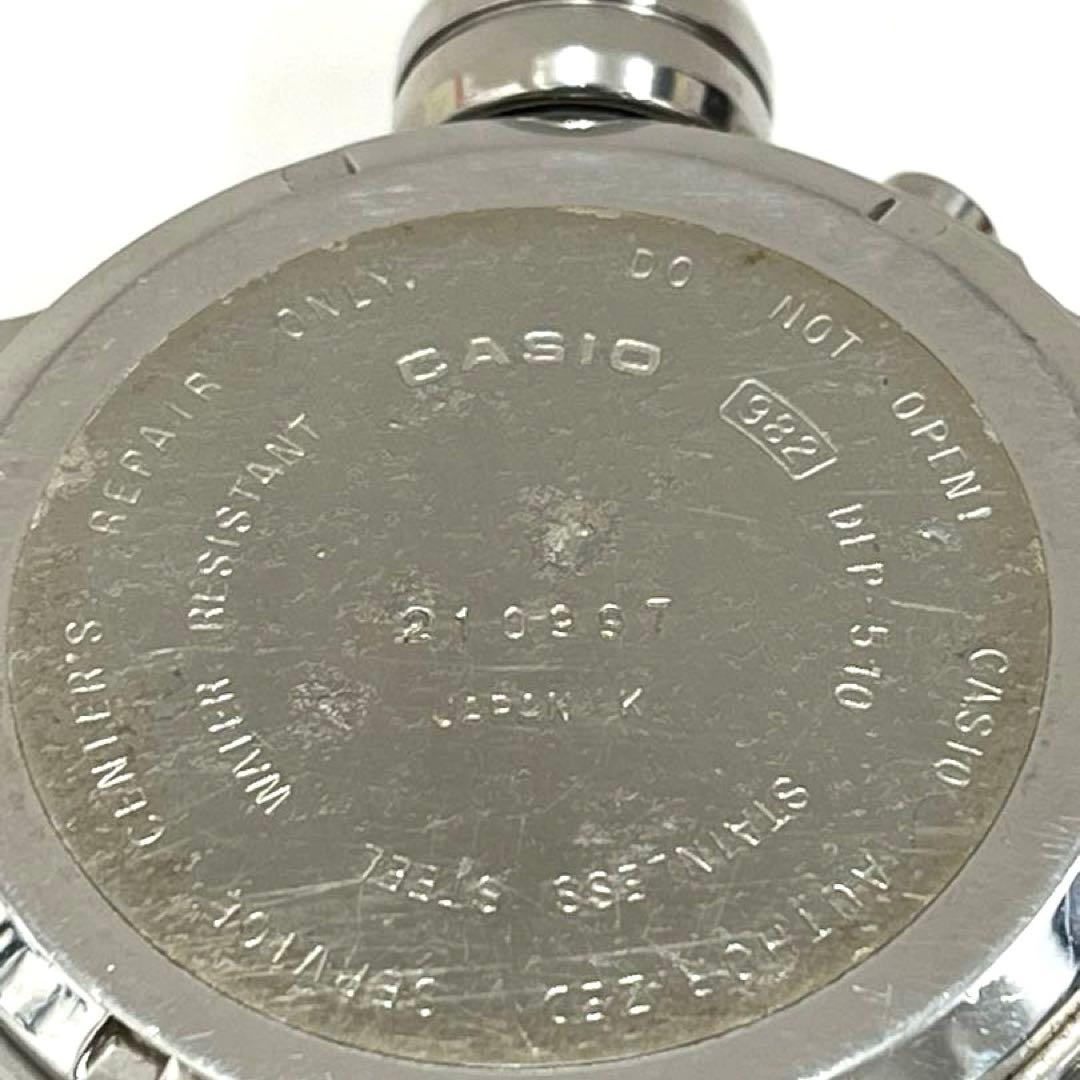 【T】CASIO DEP-510 LOG MEMORY 200m防水　不動