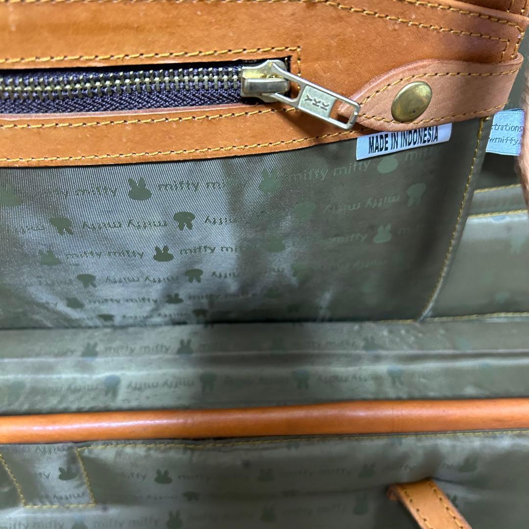 希少■ ミッフィー　リーブス　トランクケース　牛革