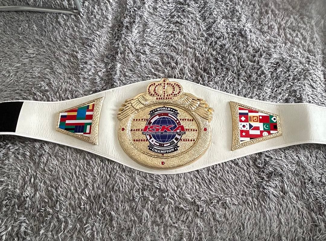伝説の猛女　ISKAチャンピオンベルト　レプリカ