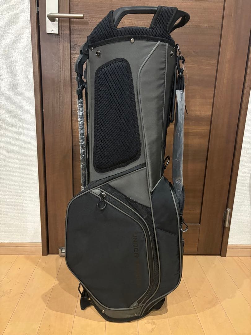 【新品未使用】アンダーアーマー ドライブ スタンド バッグ ゴルフ　白　緑　黒