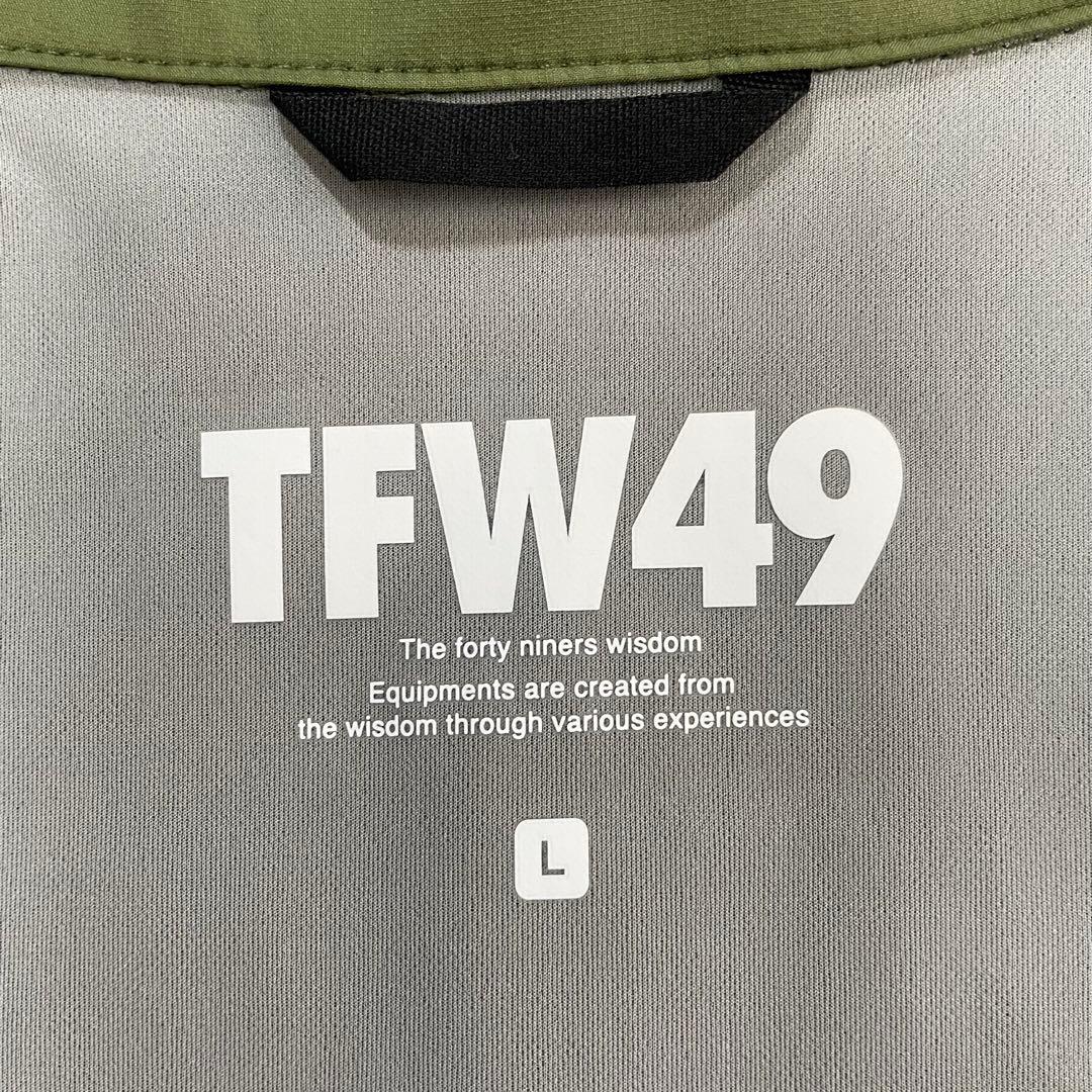 6487 TFW49 ジップアップジャケット　レインウェア　ナイロン