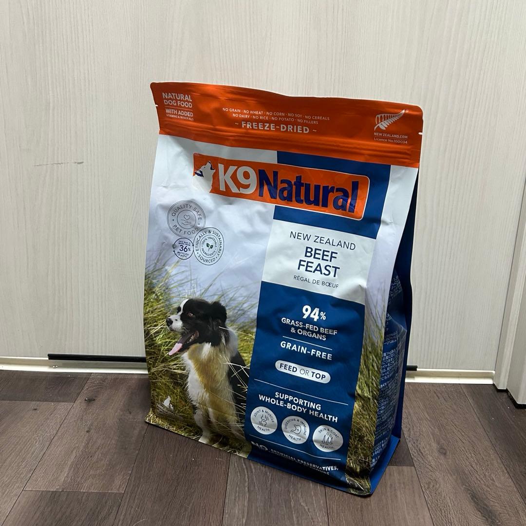 K9 Natural ビーフ フィースト １、8Kg