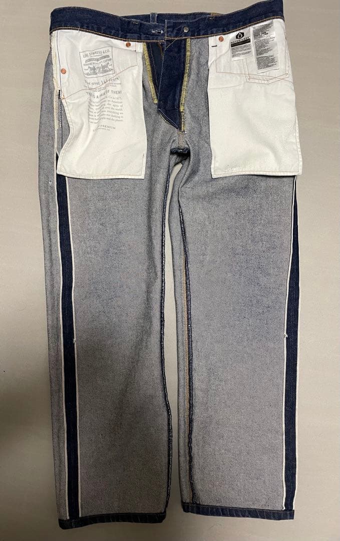 ✨tom8 リーバイス 505 bigE USA製 赤耳セルビッジ W34