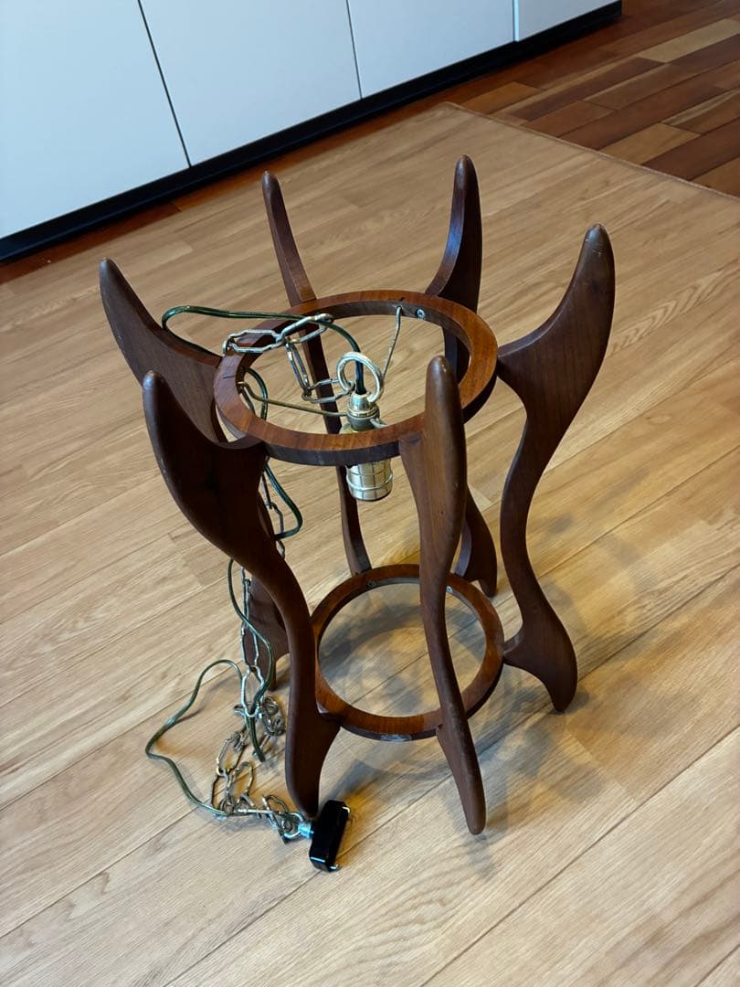 祐天寺　Sein 木製ペンダントライト ミッドセンチュリー　ヴィンテージ