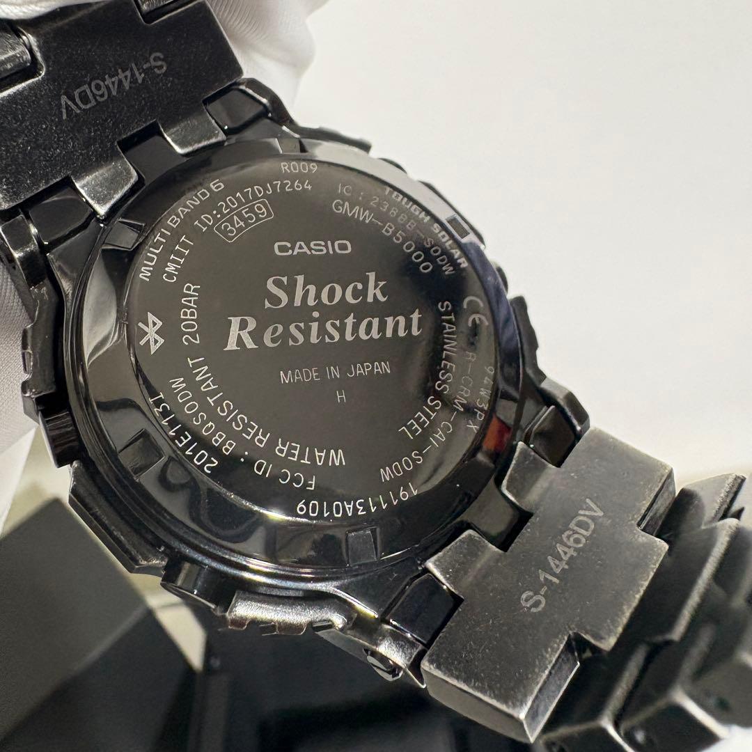 生産終了 G-SHOCK フルメタル エイジド加工 GMW-B5000V-1JR